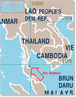 Karta Map Hua Hin Thailand